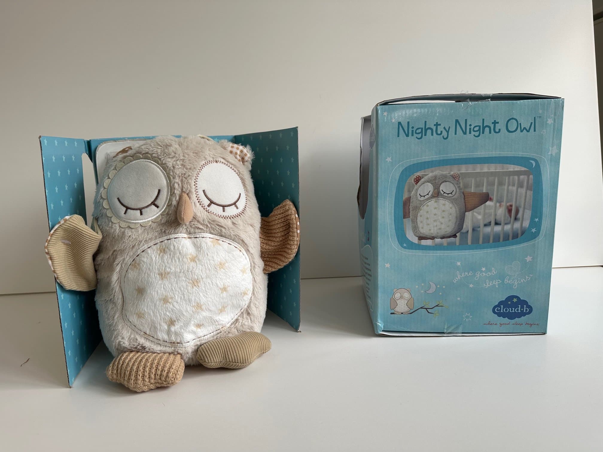 Mjukisdjur Uggla med ljuddosa