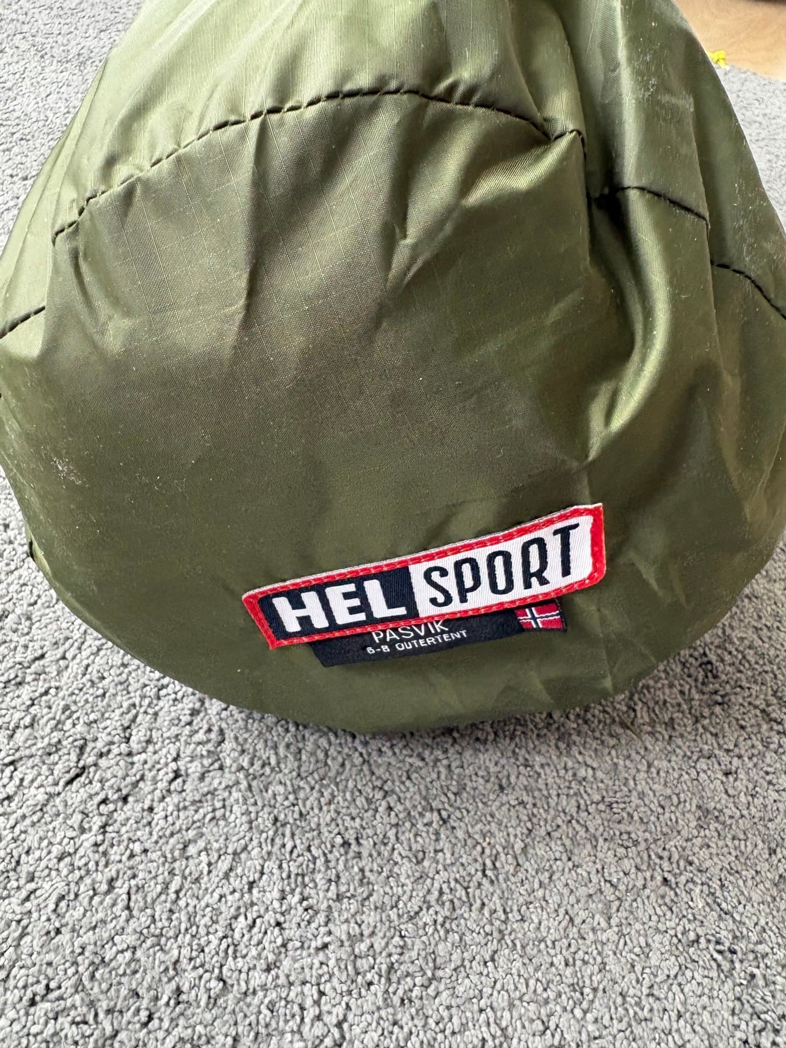 HELSPORT PASVIK TÄLTKÅTA FÖR 6-8 PERS – NYTT & OANVÄNT!