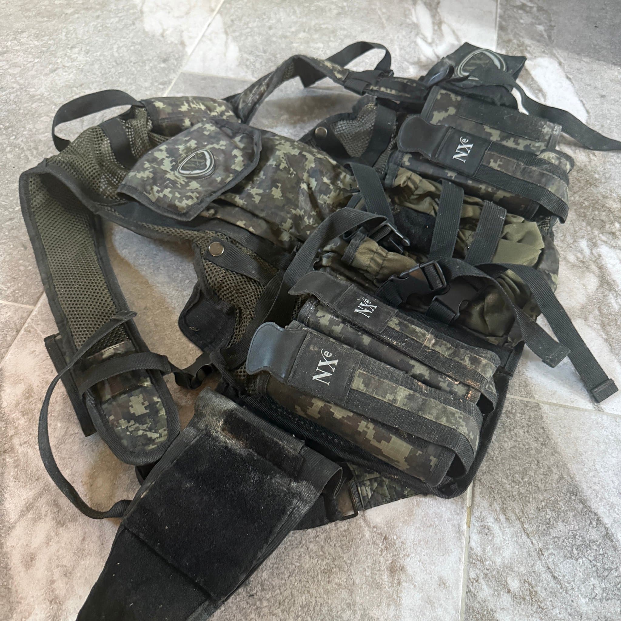 NXe Paintball/Airsoft - Light Infantry Tactical Harness Vest