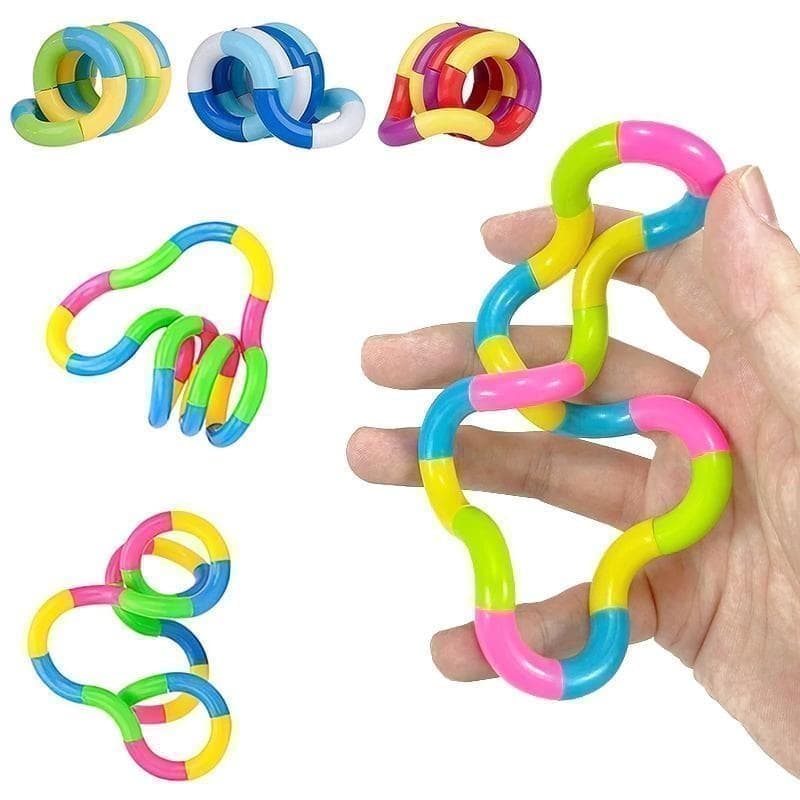 2-Pack Tangle Twist Fidget Leksak / Sensory Toy