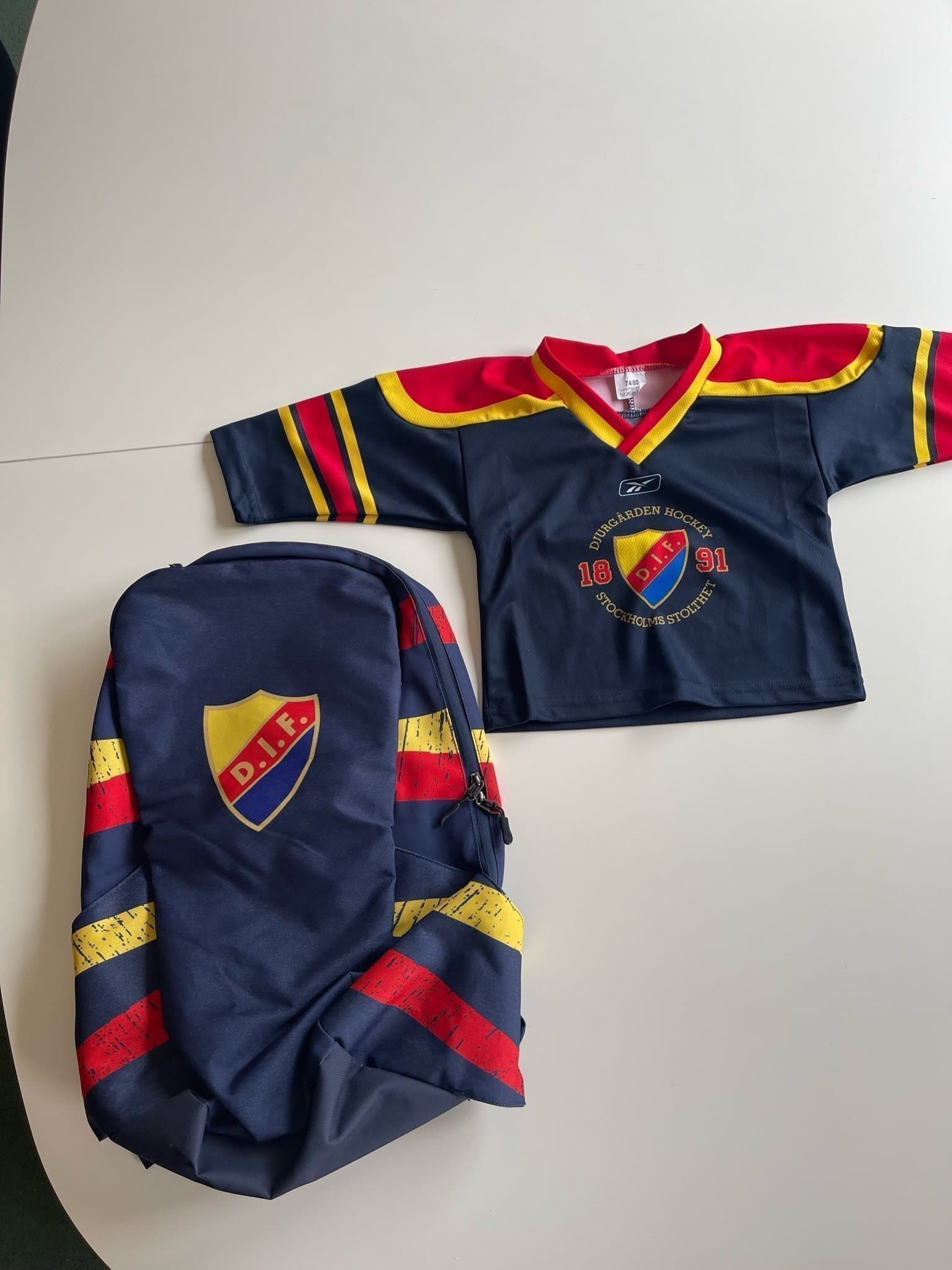 NYDjurgårdens IF Hockeytröja & Ryggsäck