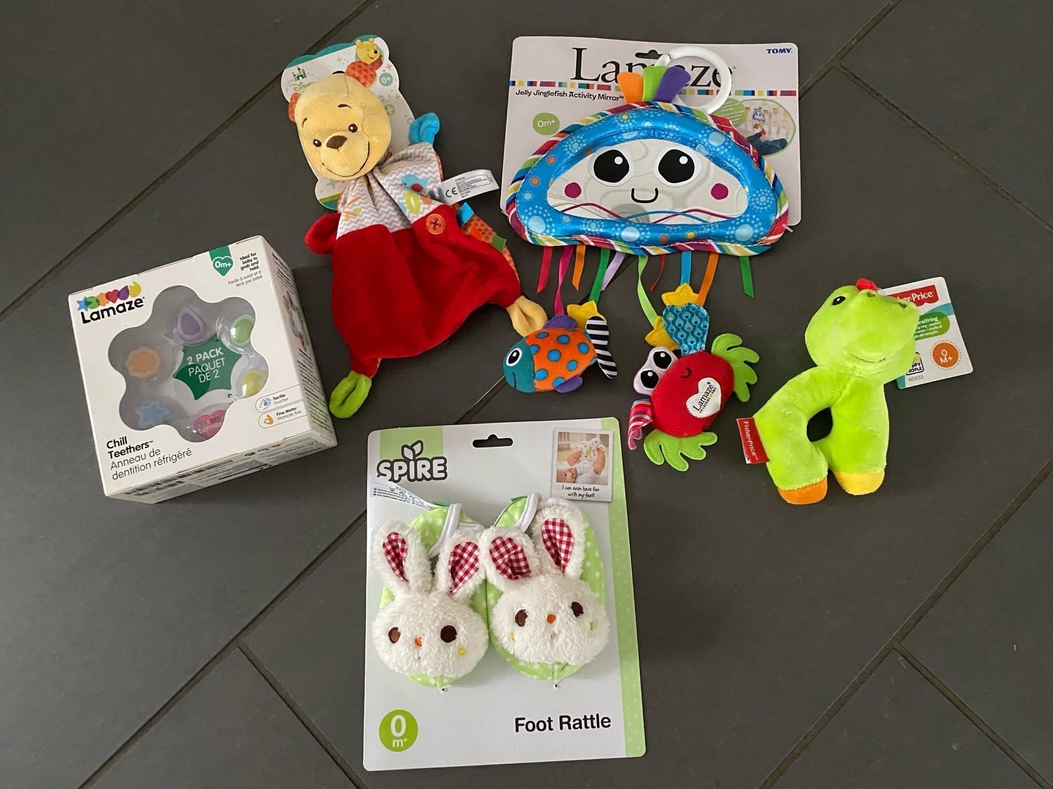 Babylegetøj pakke - allt nytt i emballaget