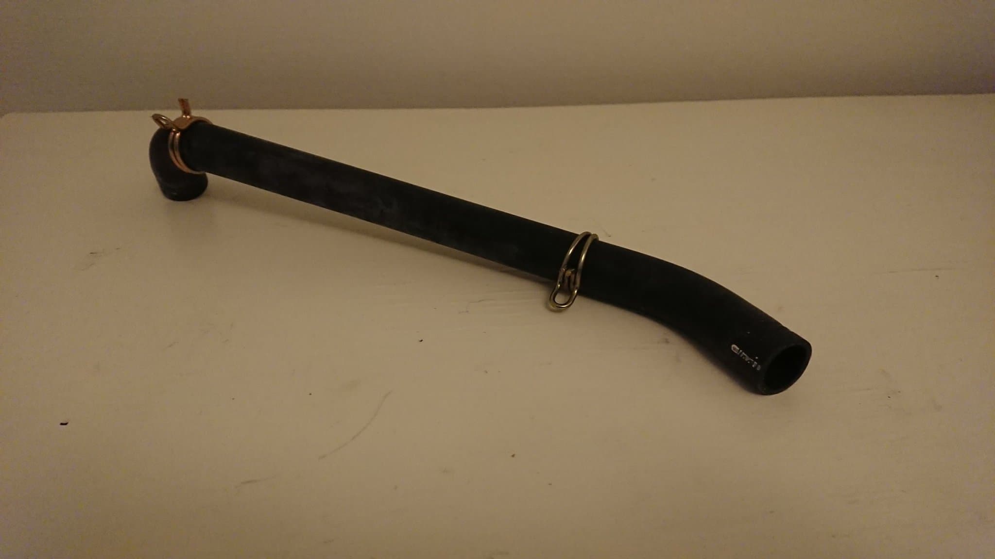 Miele tvättmaskin W2241 reservdelar delar slang från pump till utloppslåda