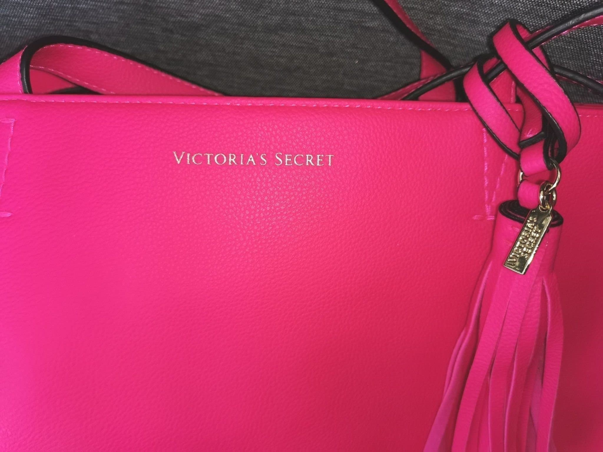 Victoria's secret, Strandväska, Väska, Tote, Pink, Rosa, Shoppingväska