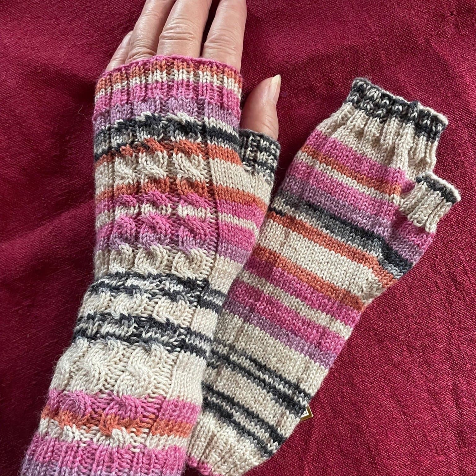 Härliga TORGVANTAR Handledsvärmare Small Ullblandning