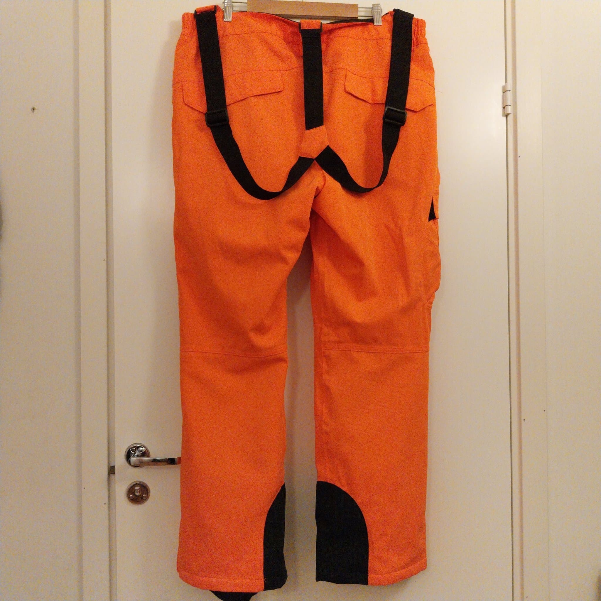 SWEDEMOUNT - St. ANTON, orangea skidbyxor, storlek 2XL