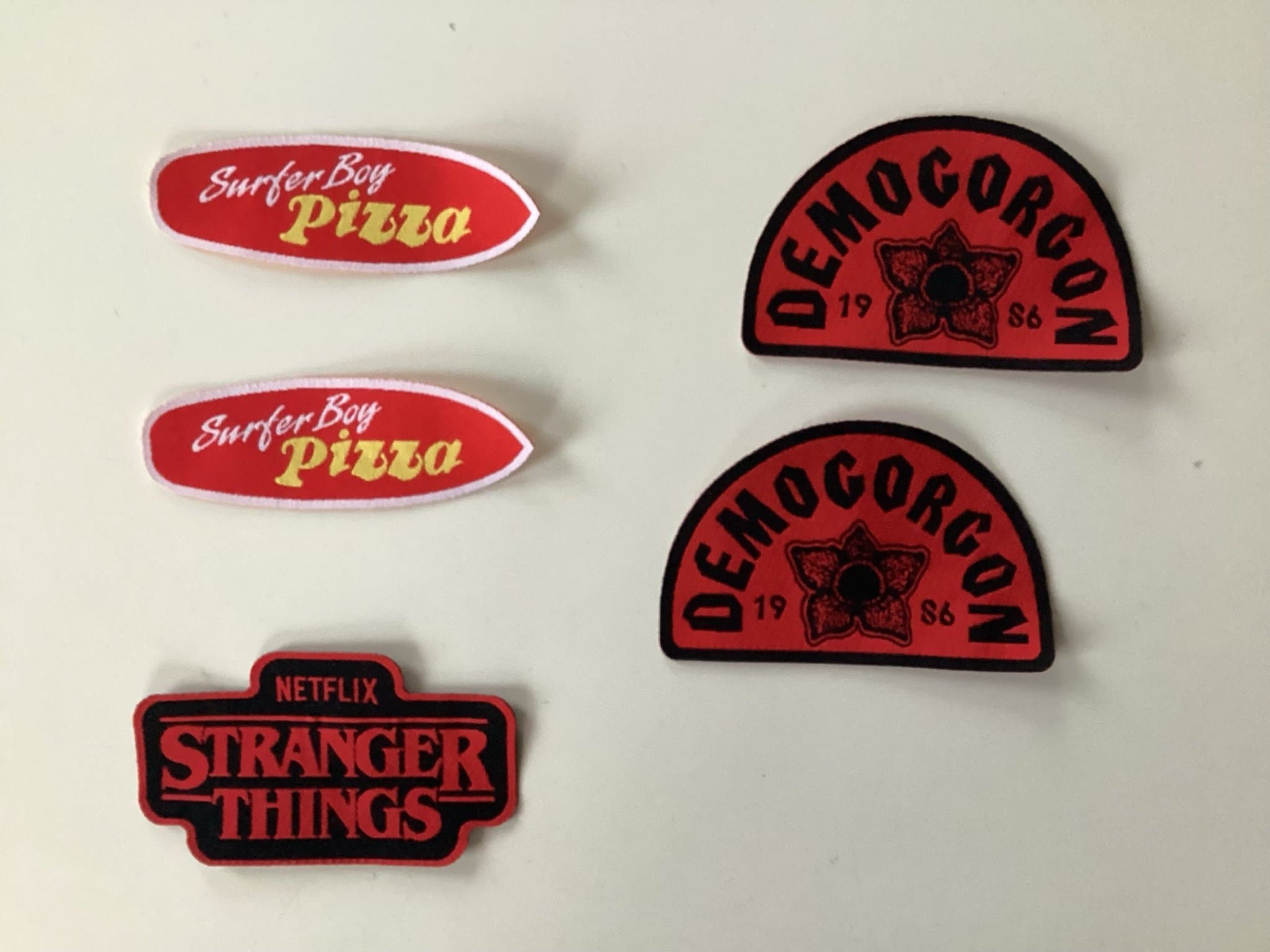 Stranger Things tygmärken