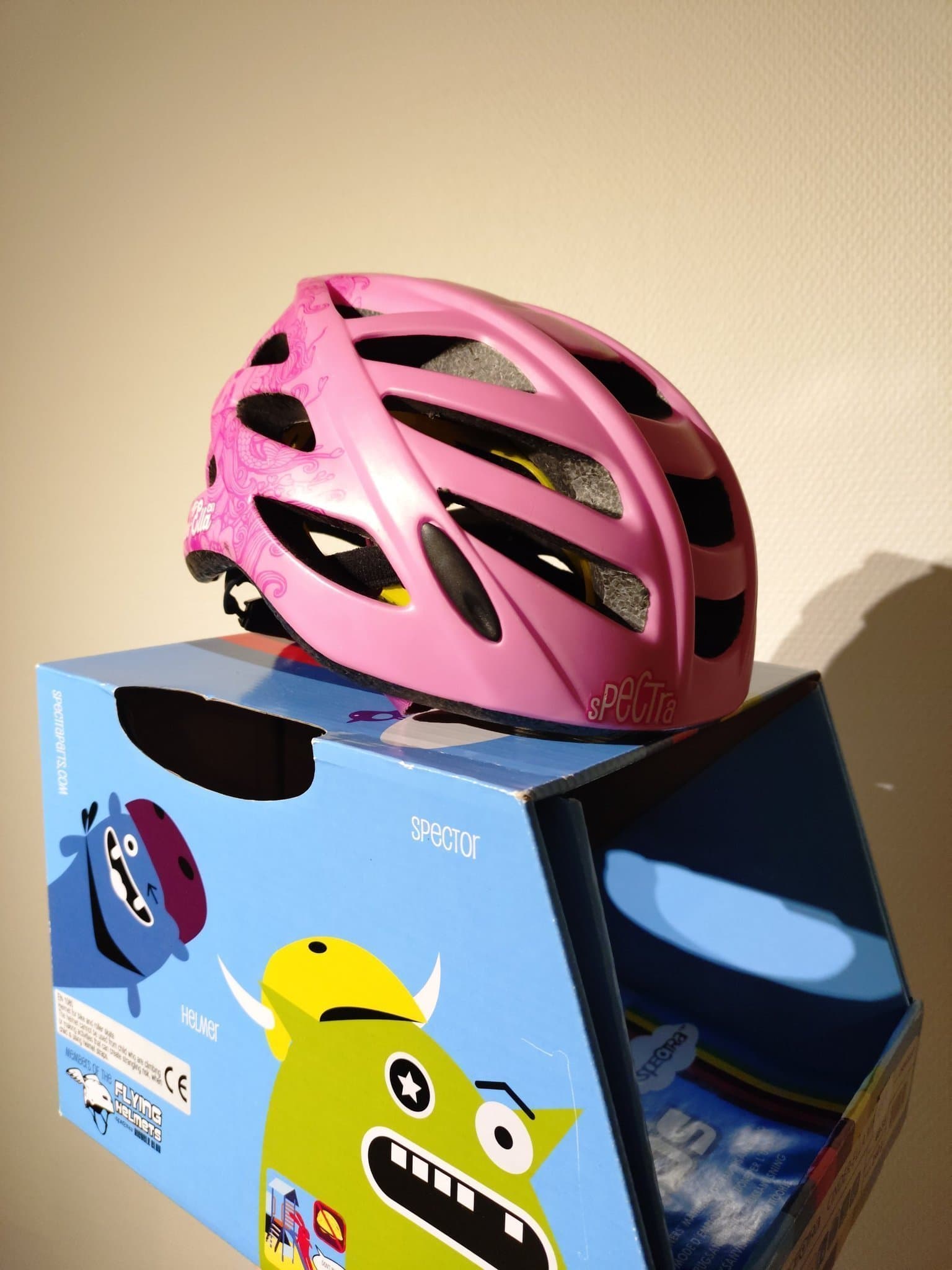 Spectra Cinder-Ella barnhjälm MIPS, storlek 48-55