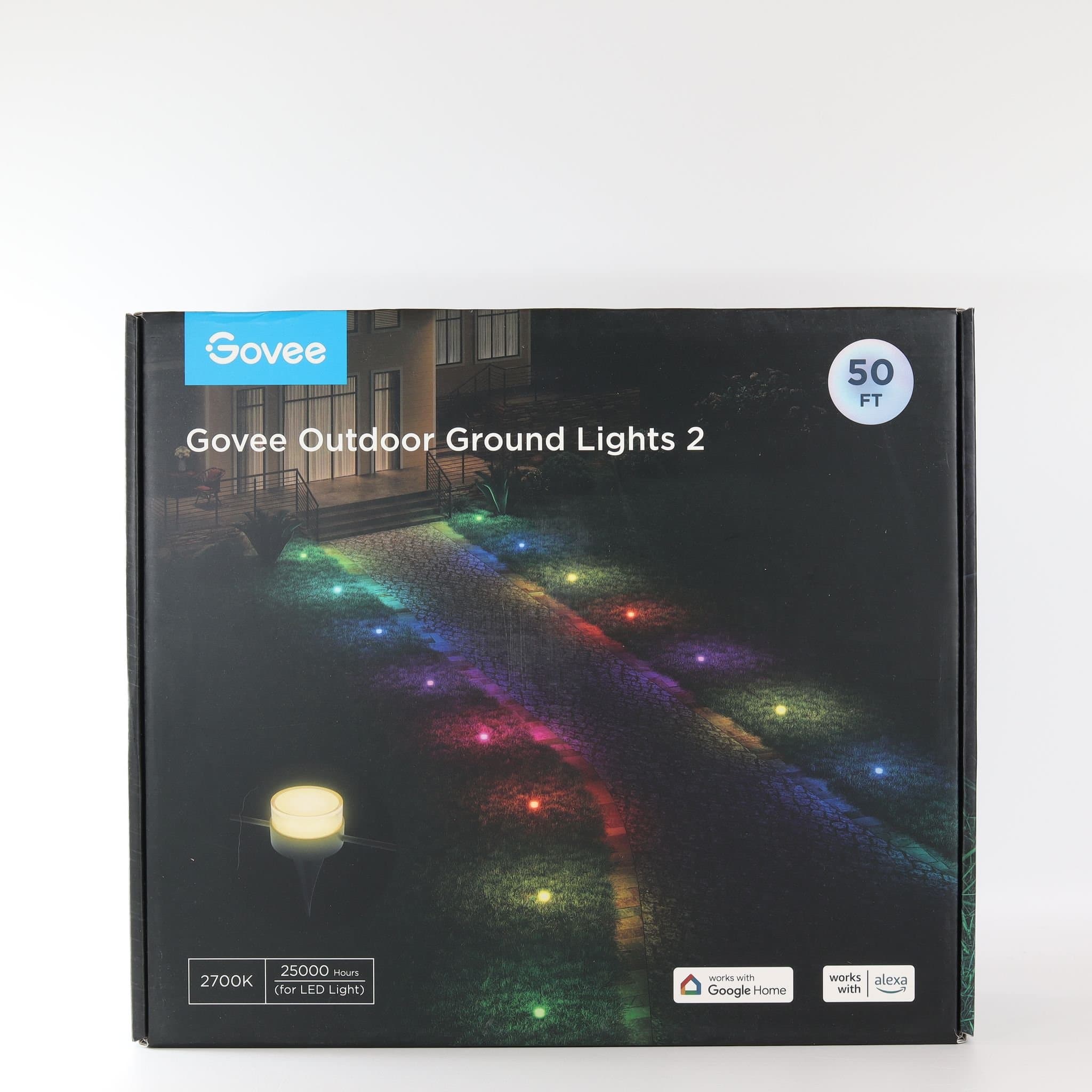 Govee Outdoor Ground Lights 2 – 15m RGBIC Trädgårdsbelysning 15-Pack