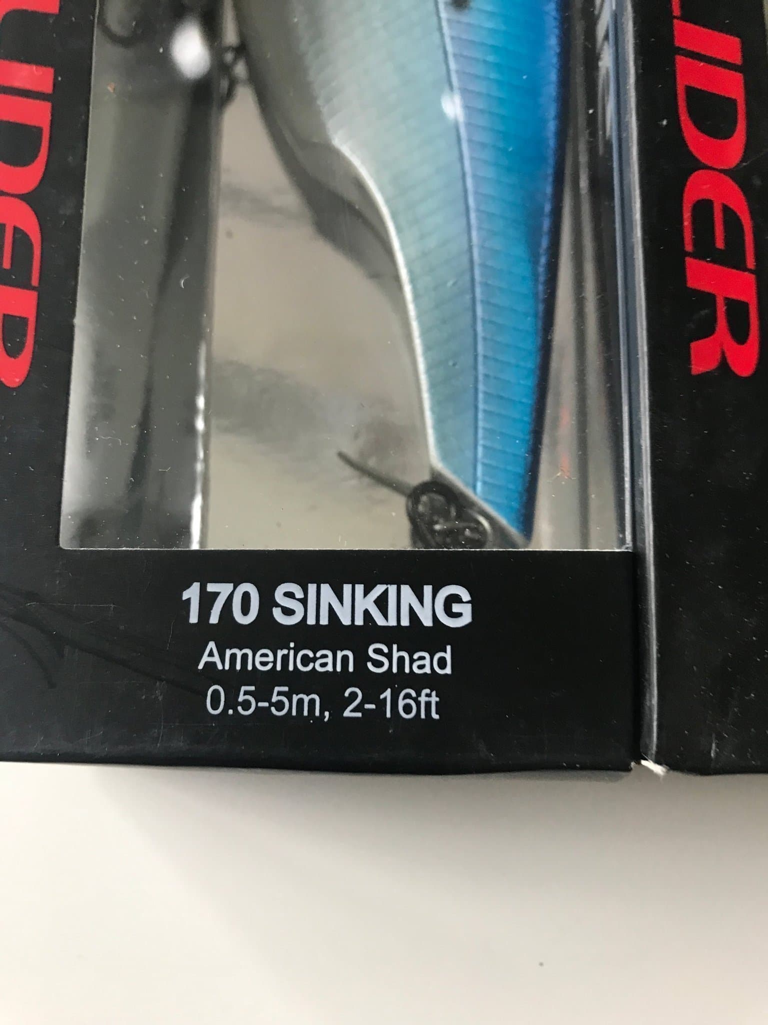 Sebile Lipless Glider - 2 st. (American Shad & Green Back Ghost)