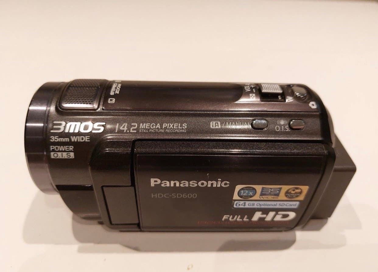 PANASONIC HDC-SD600 VIDEOKAMERA DIGITAL