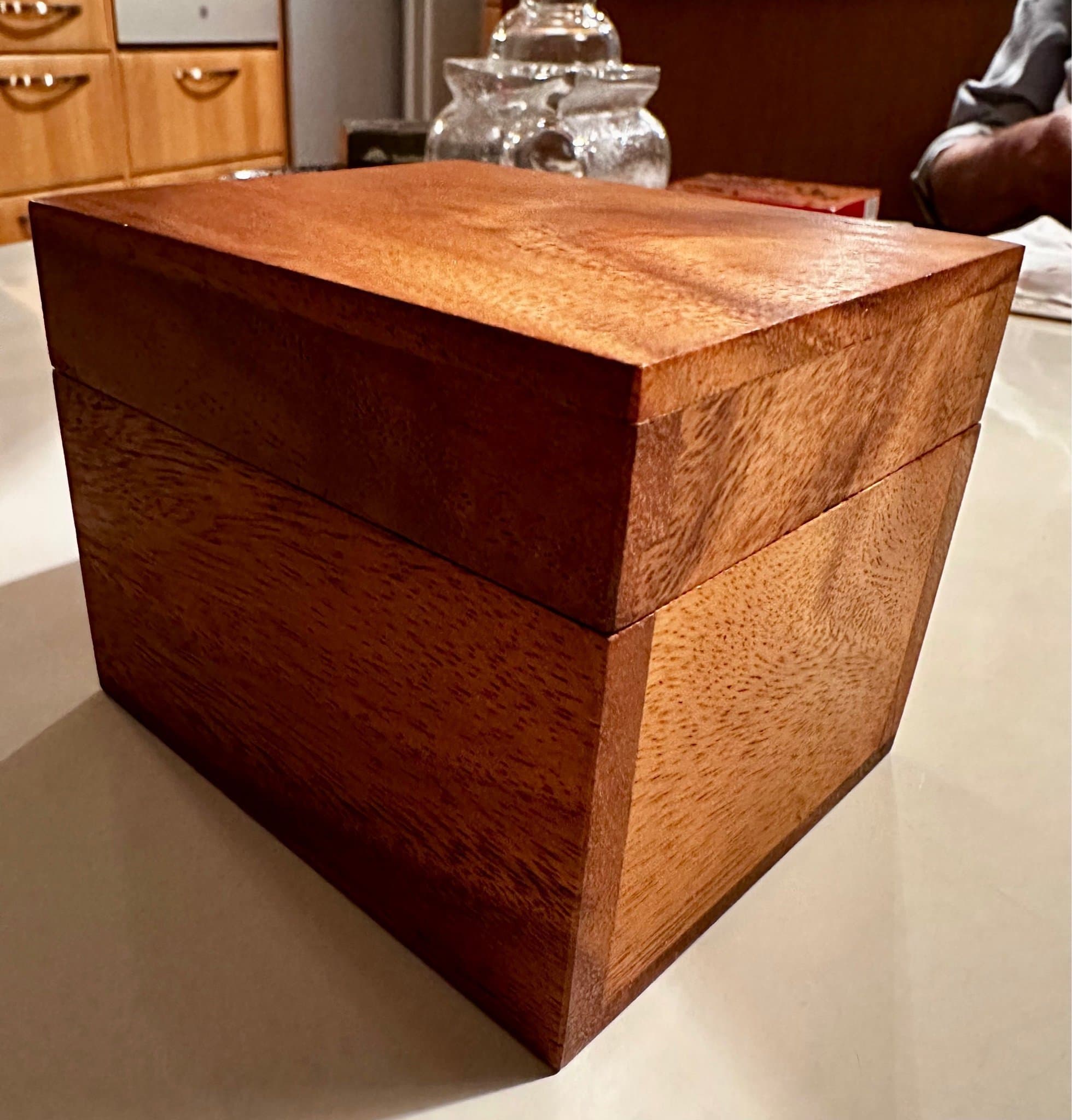 Soma Cube – exklusivt pussel i olivträ – handgjort