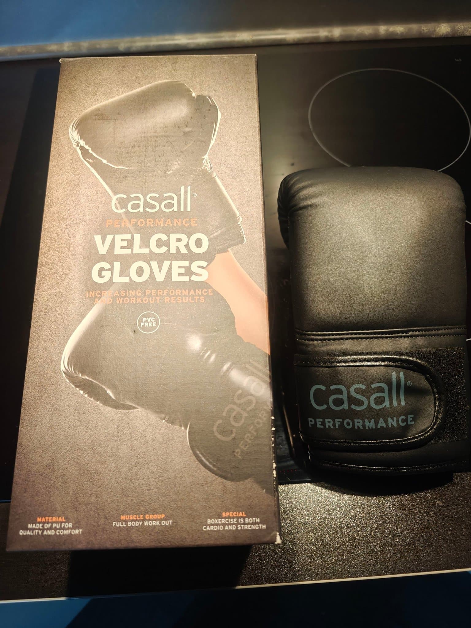 Casall Performance Velcro Gloves - Storlek M