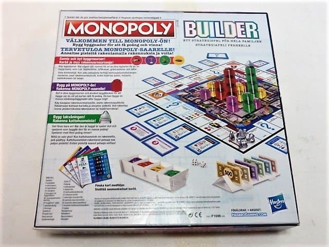 Monopoly Builder - Hasbro Games 2021 - NYTT med inplastade kortlekar!