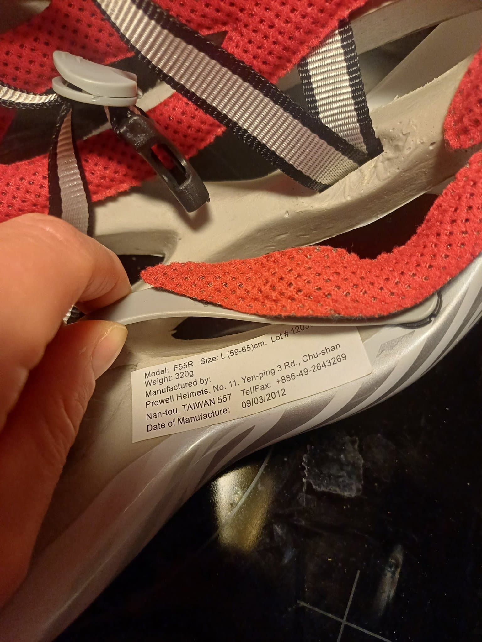 Prowell cykelhjälm, storlek L (59-65 cm)