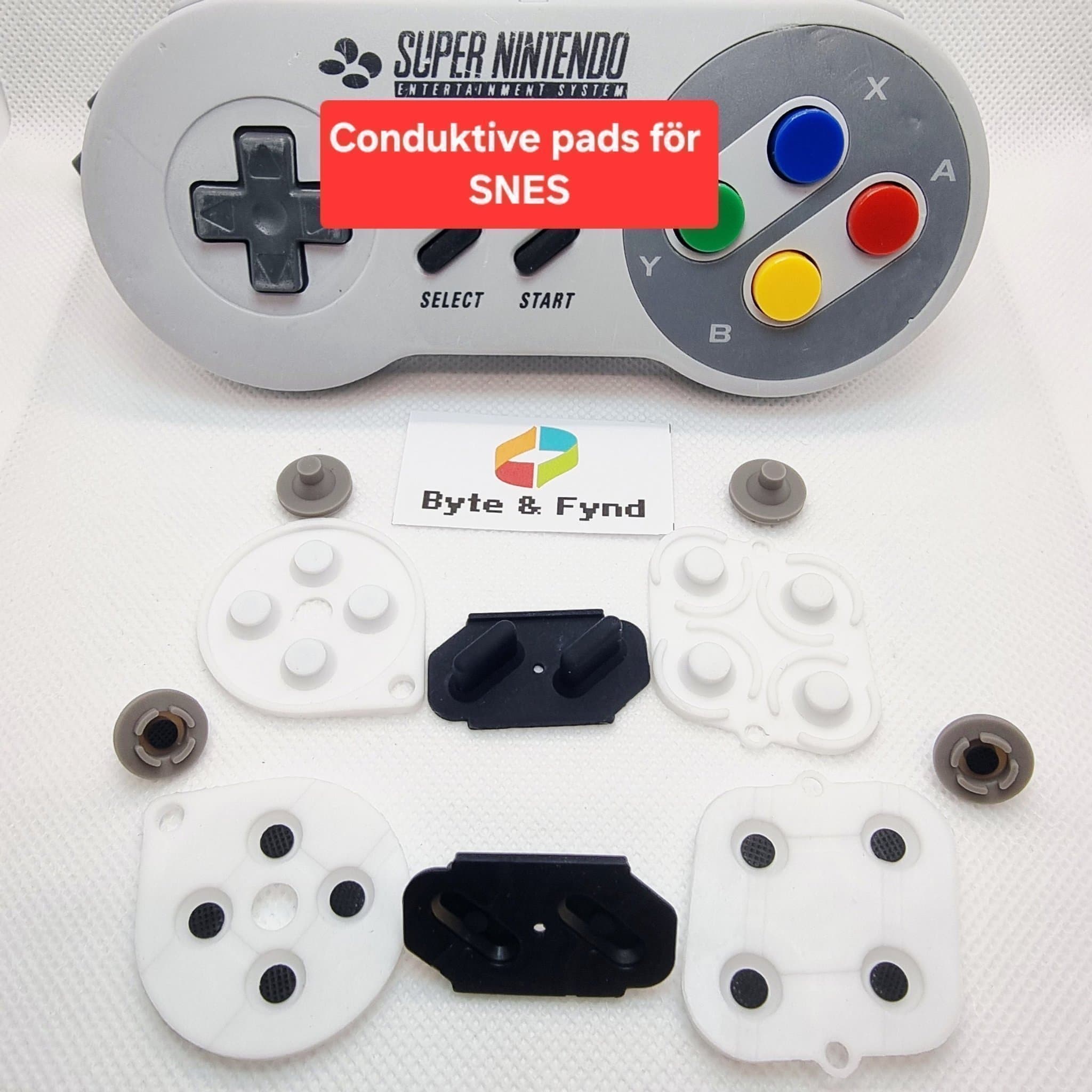 2× SNES / SFC Controller - Kondutiva Pads