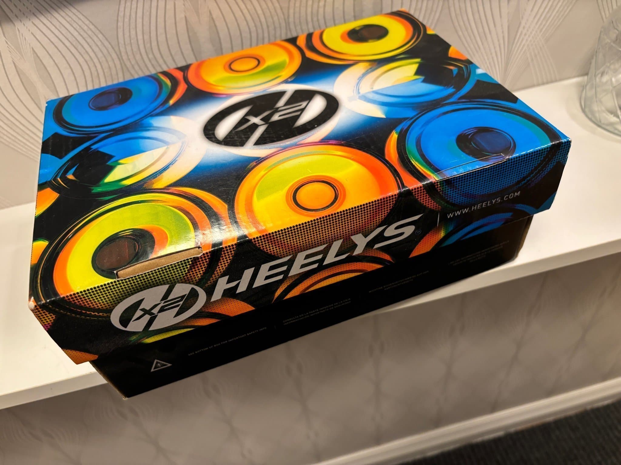 Heeleys Bolt Plus X2 Rullskor, Silver Multi, Storlek 33