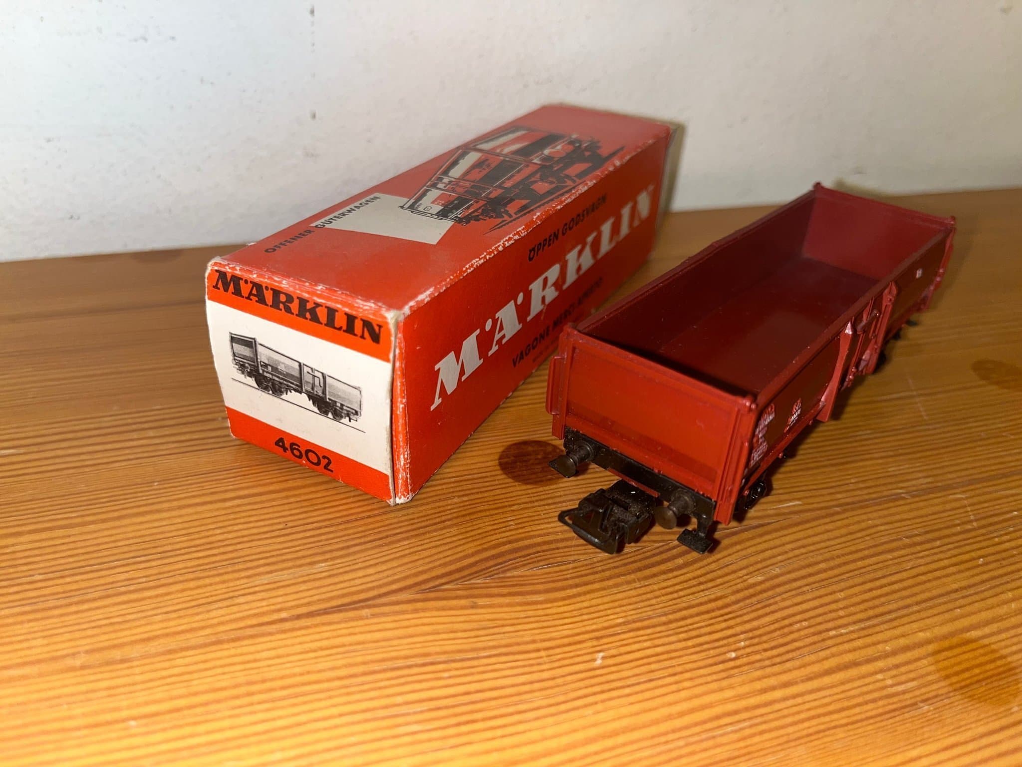 Märklin 4602 öppen lastvagn.