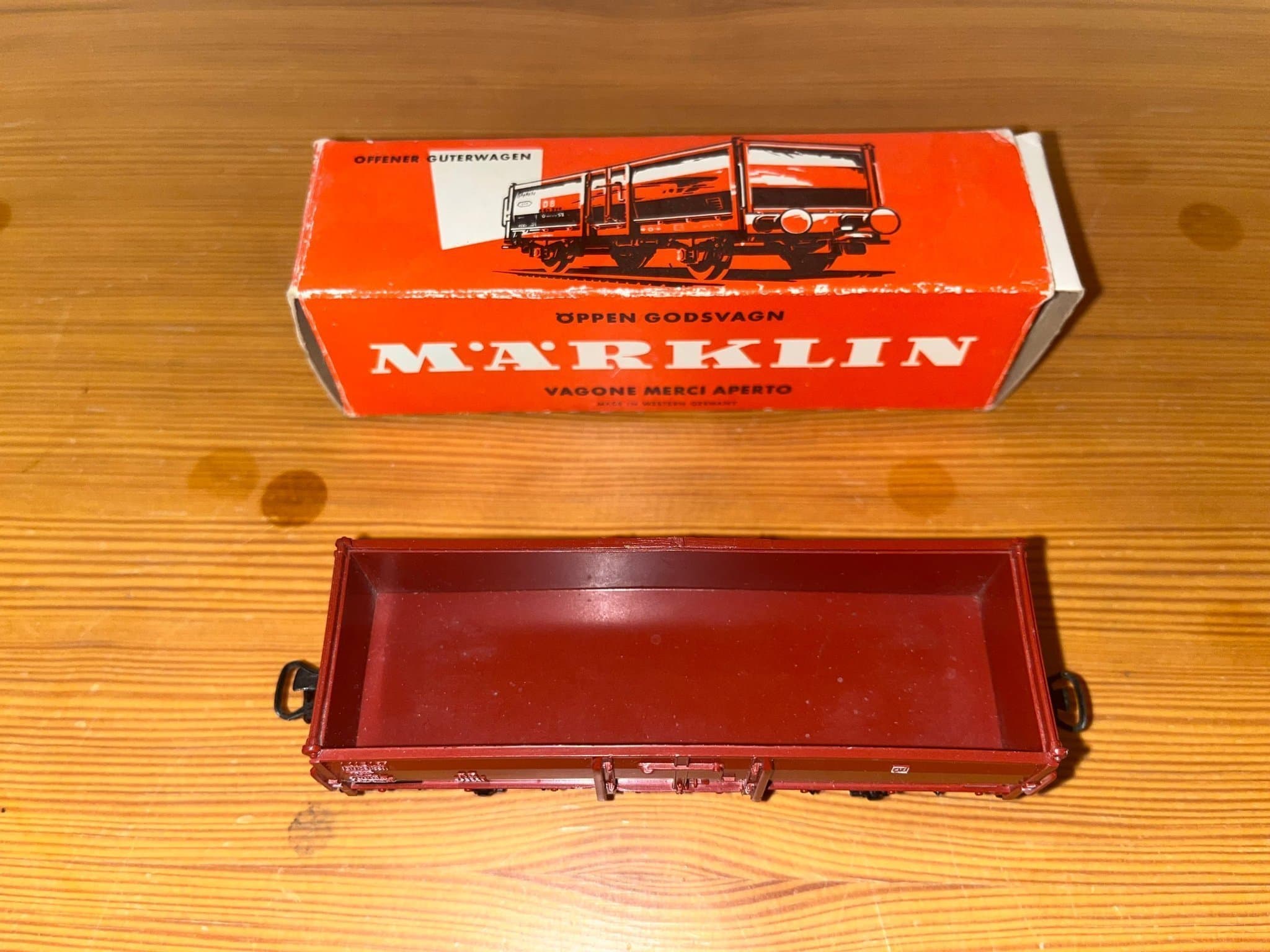 Märklin 4602 öppen lastvagn.