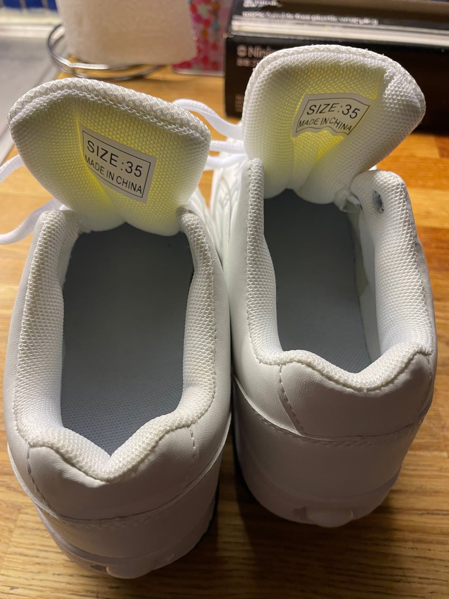 Miya Miya Rullskor Vita Storlek 35