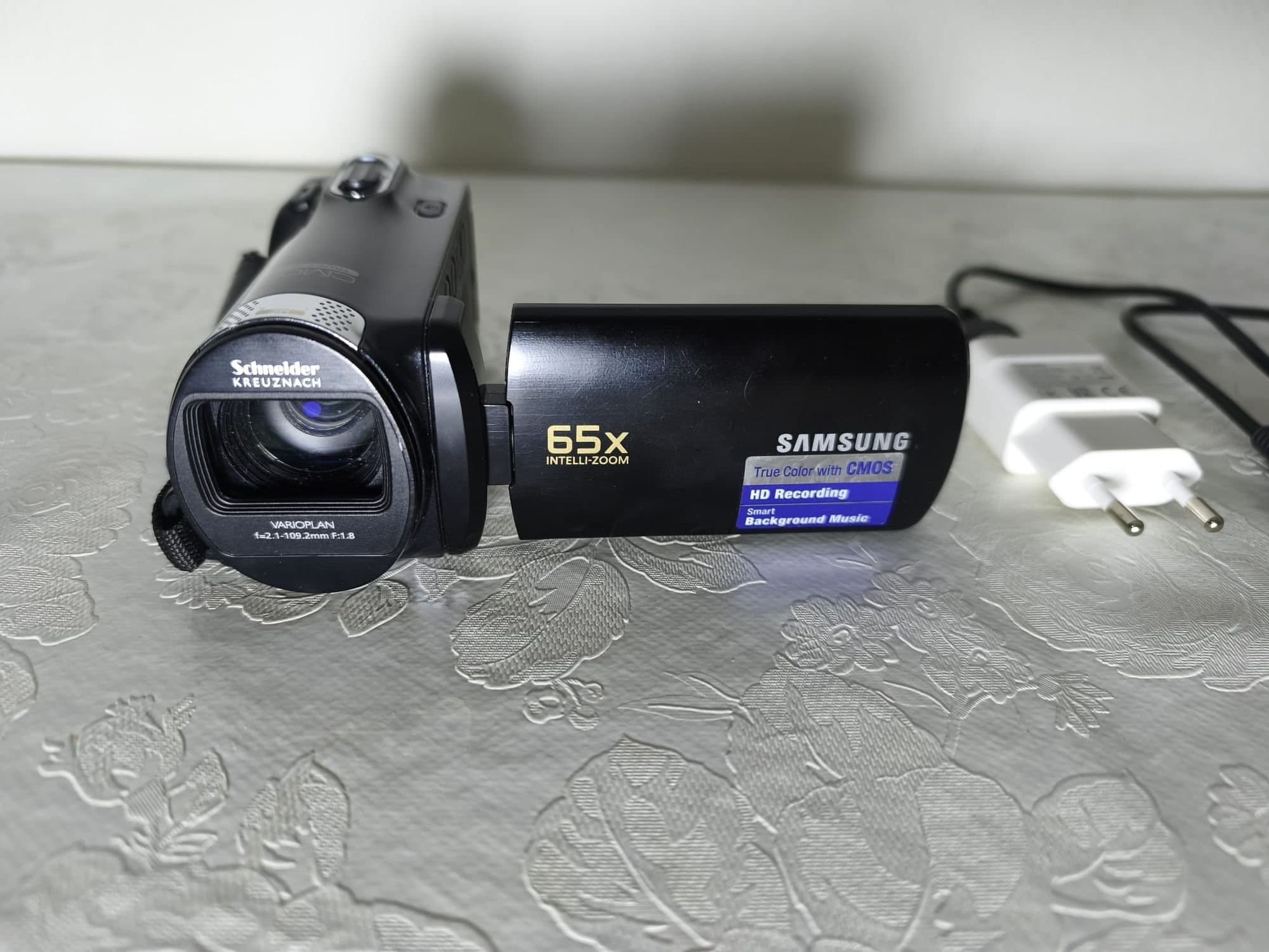 Samsung HD-videokamera (SMX-F70) med 65x Zoom