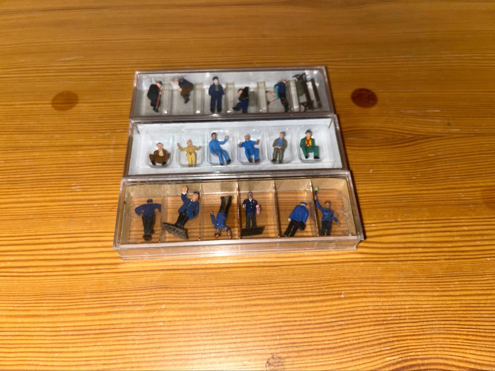 Diverse figurer. Skala H0.