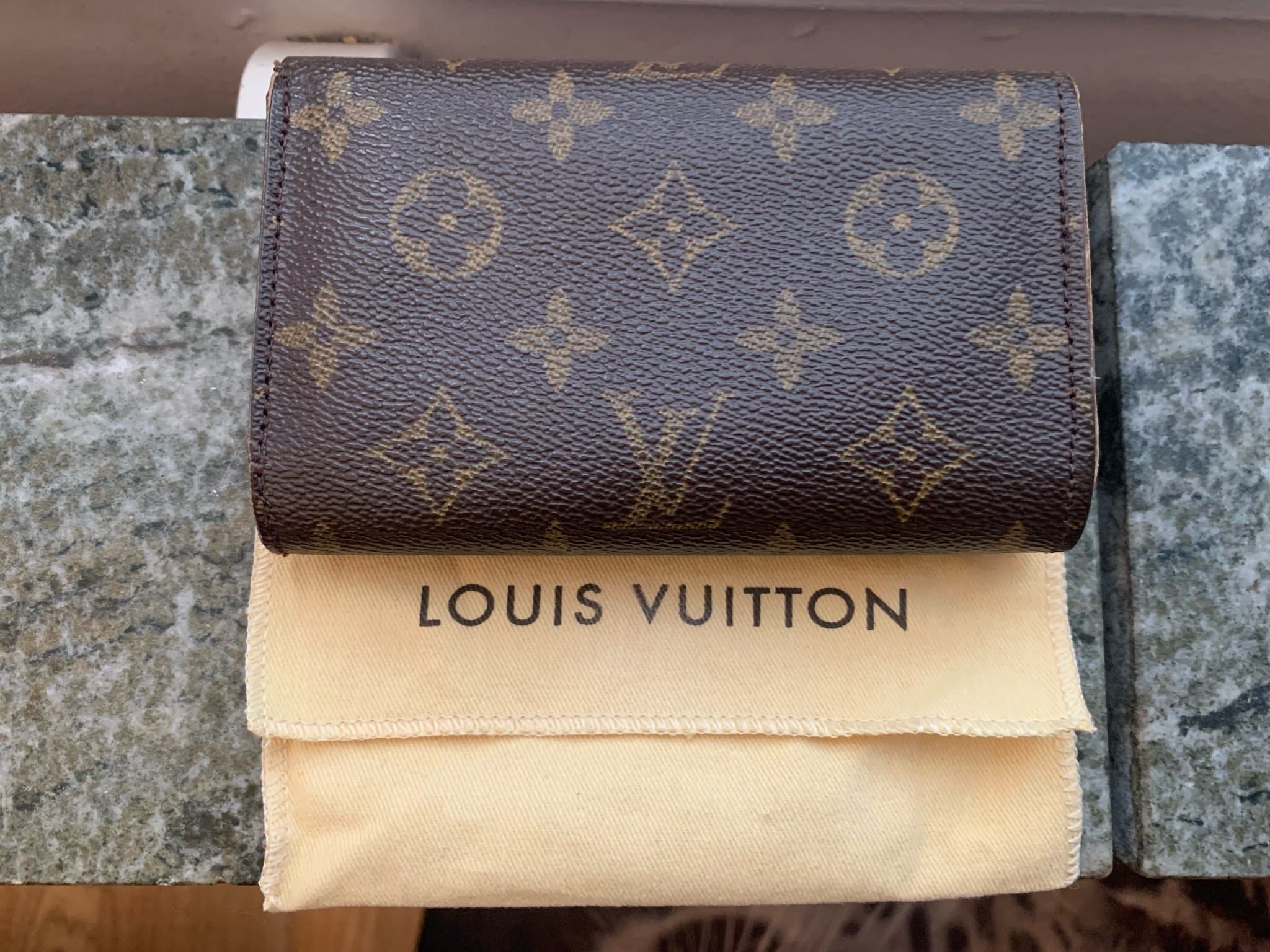 Vintage Louis Vuitton Monogram Trésor Plånbok - Fint skick