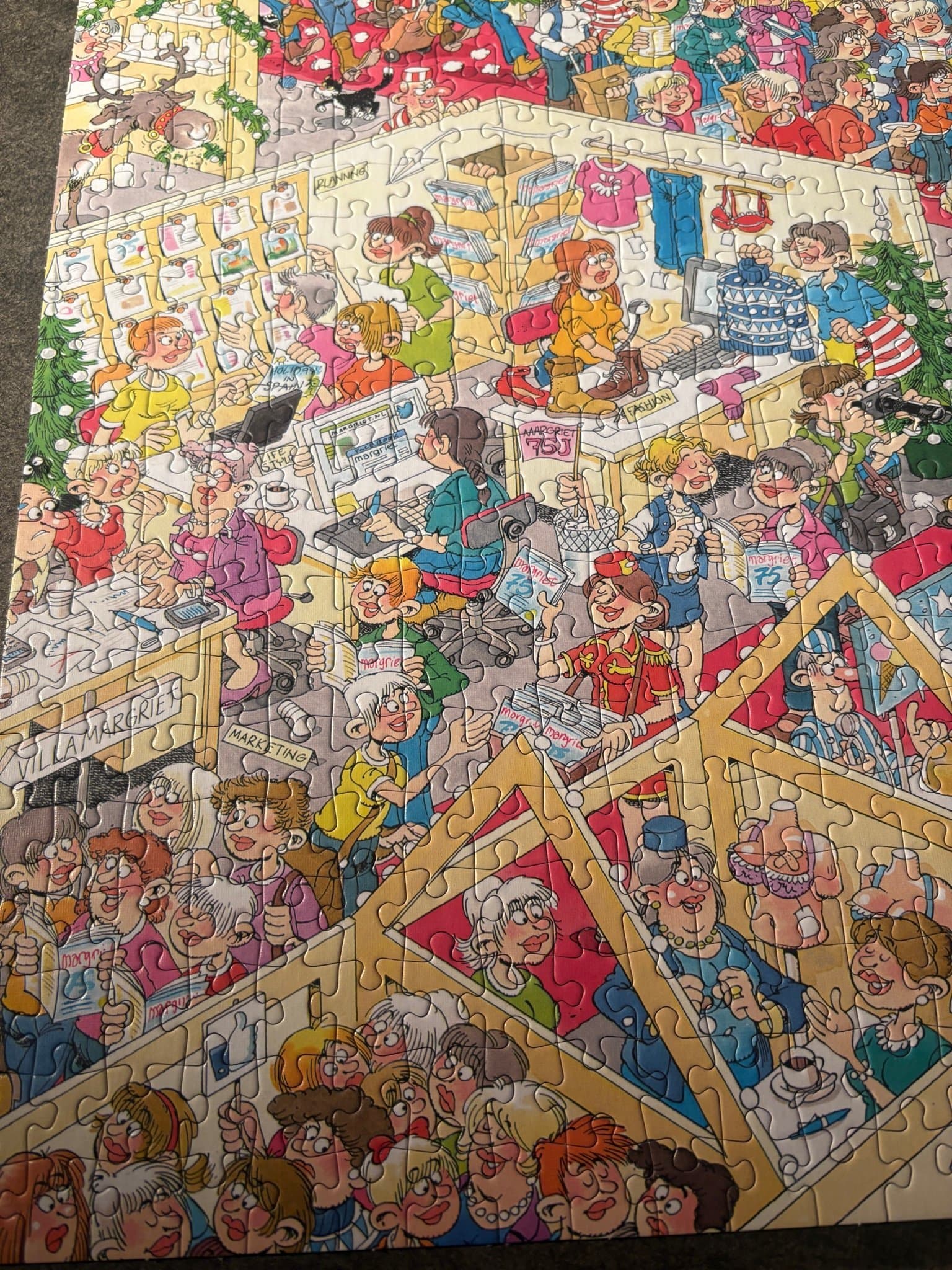 Pussel Jan van Haasteren WINTER FAIR 1000 BITAR ( puzzle nygl