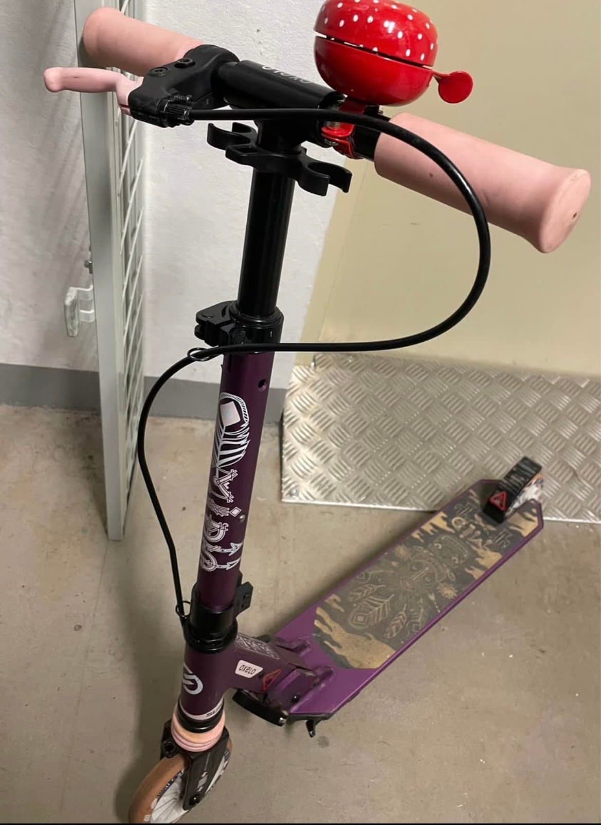 Oxelo XL Vuxensparkcykel 125mm hjul