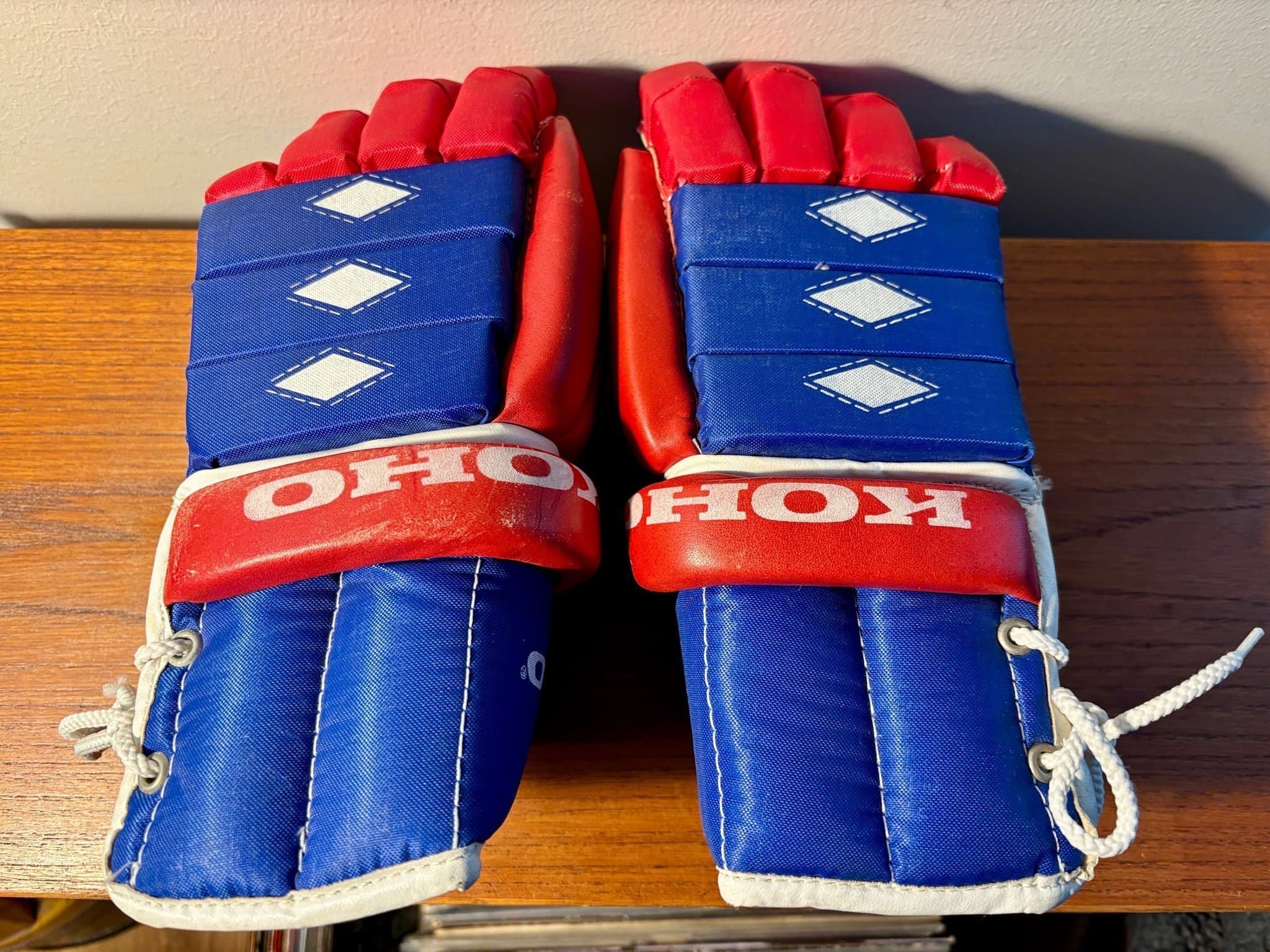 vintage KOHO 50 Icemaster Ishockeyhandskar hockey vm nhl finland