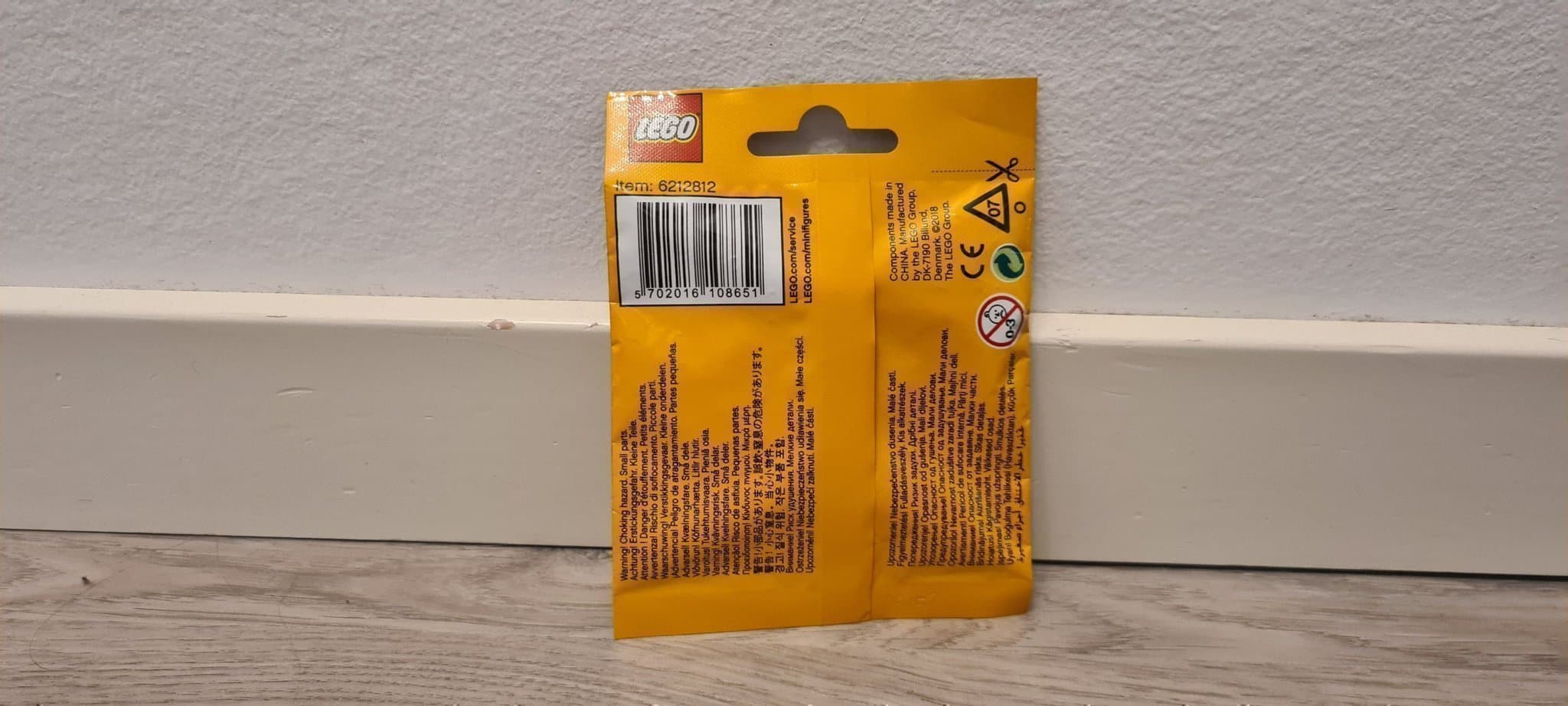 Lego col18-8 minifigur 1978 Classic Police Officer, Series 18