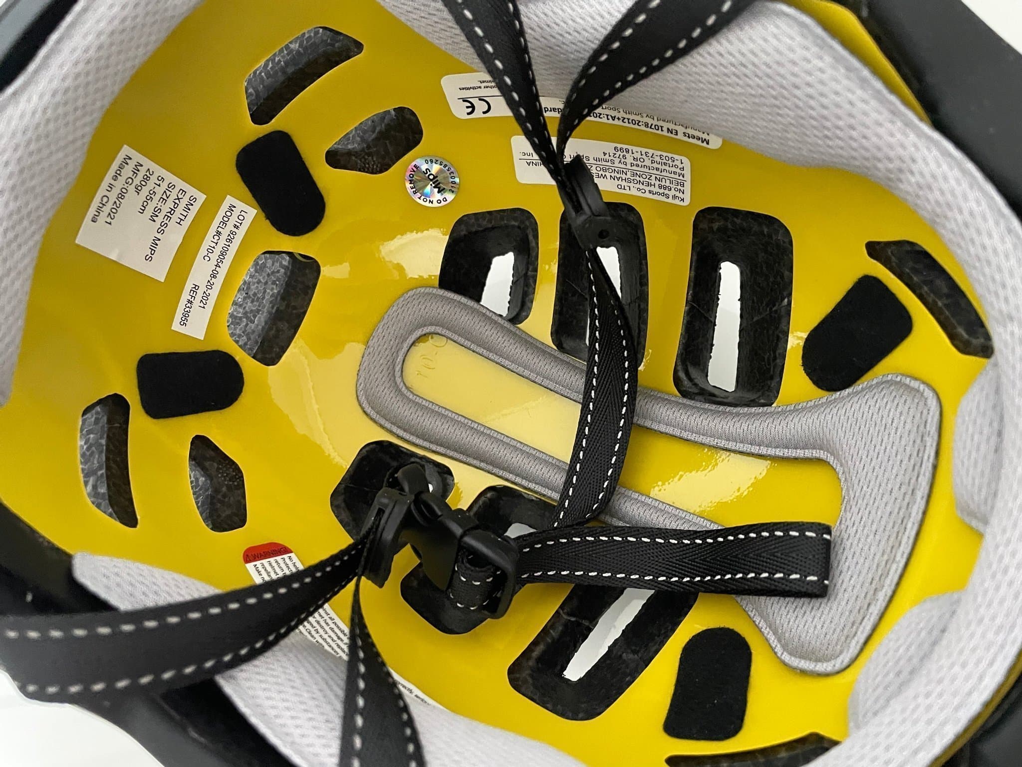 Helt ny Smith Cykelhjälm express mips helmet grå - strl S