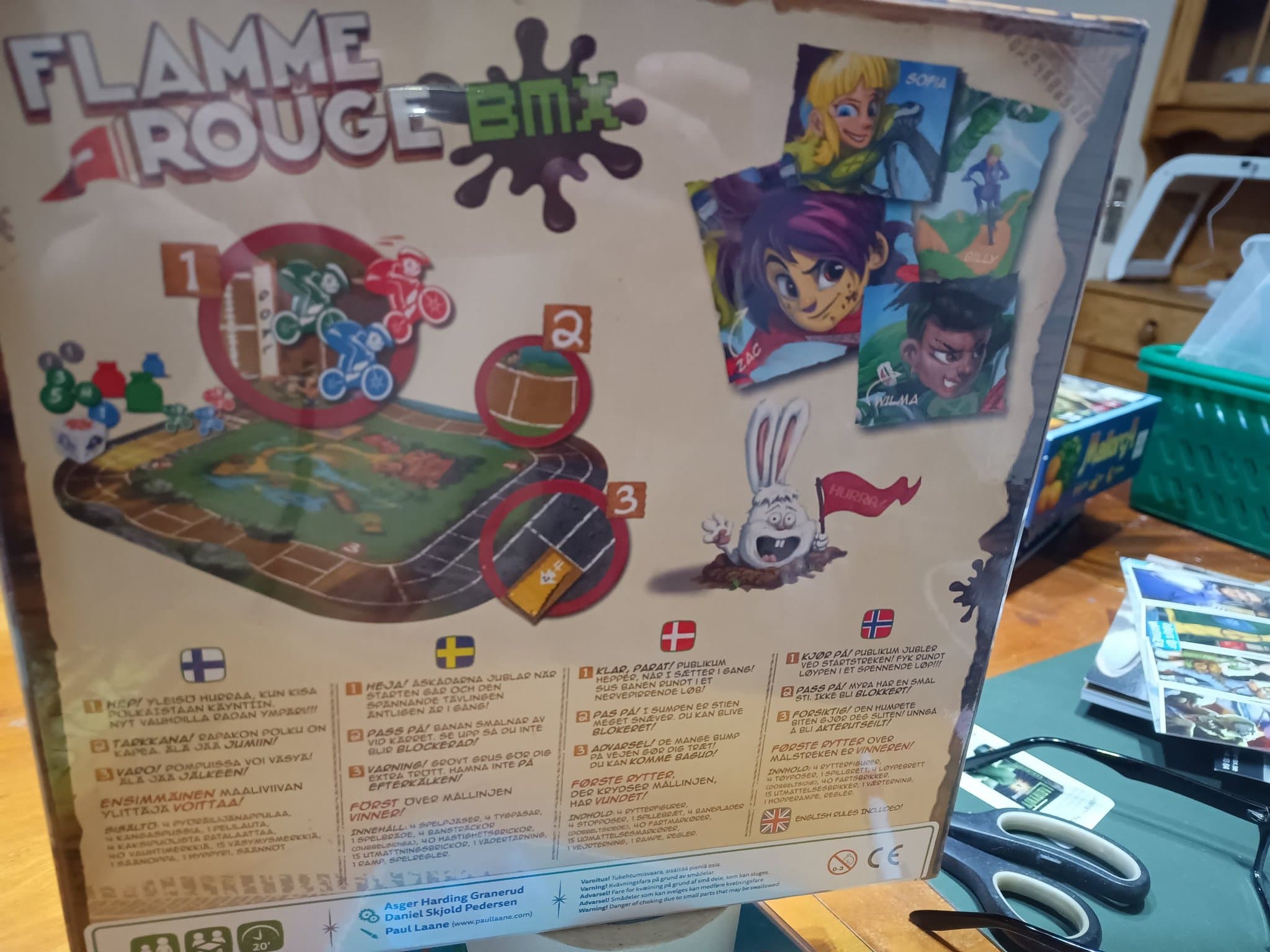 Flamme Rouge BMX brädspel