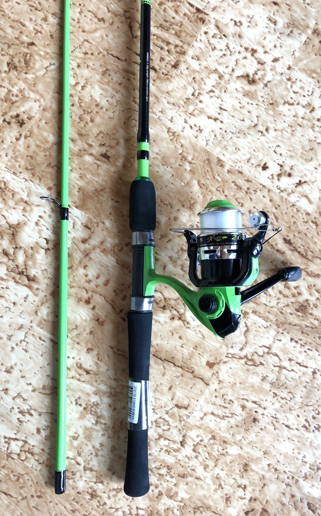 SPINNSPÖ IFISH X-WAND med HASPELRULLE IFISH X-REEL 20 - NYTT