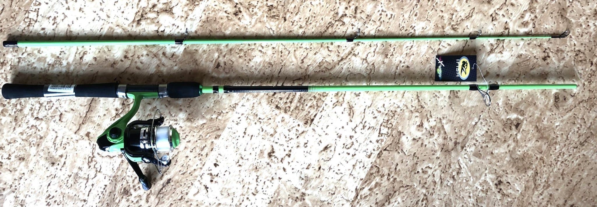 SPINNSPÖ IFISH X-WAND med HASPELRULLE IFISH X-REEL 20 - NYTT