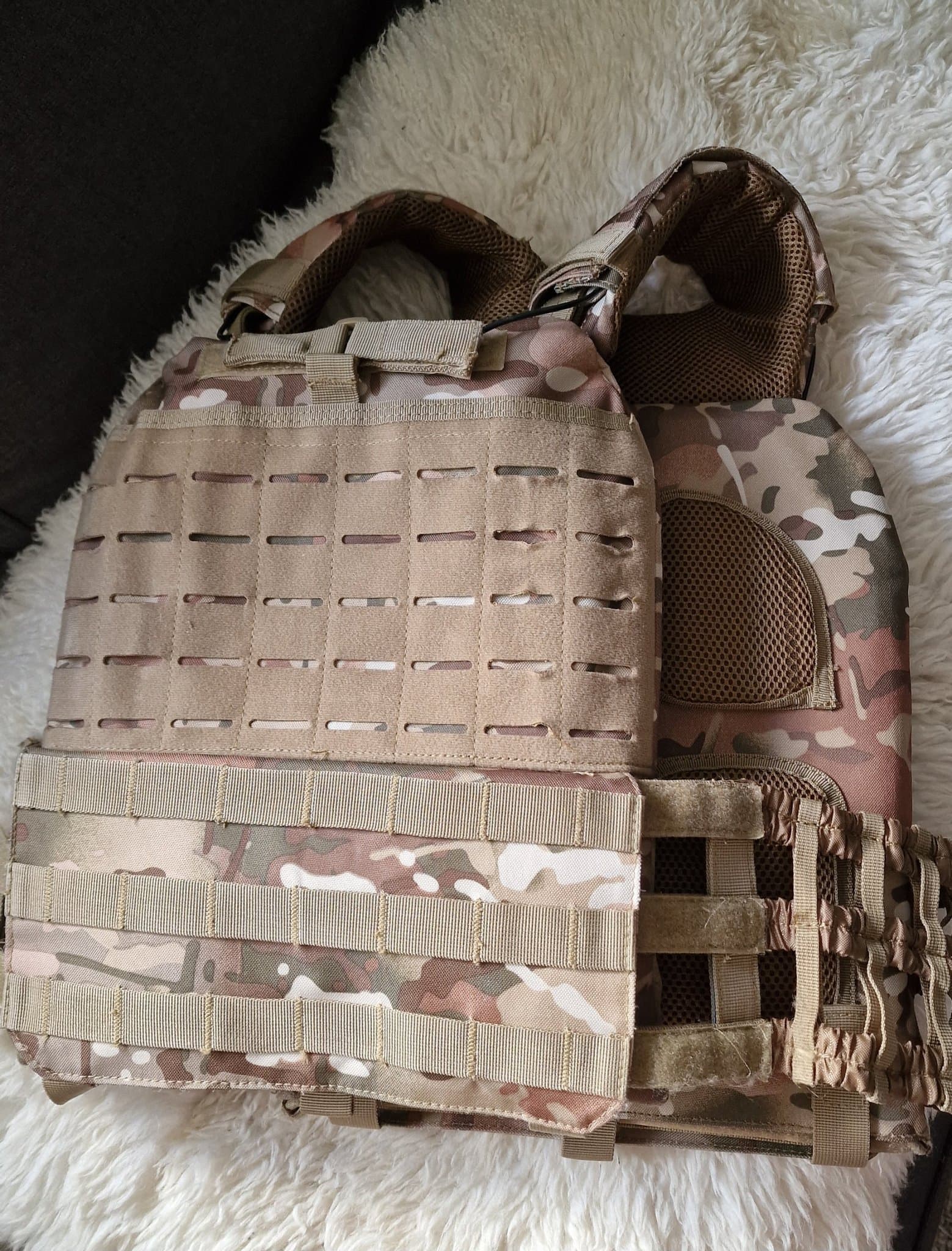 Plate Carrier, Multicam inkl cumberband