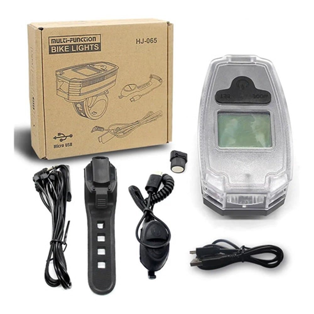 New Bicycle Speed Watch Band Horn Lighting Multi functional Wireless Code Table