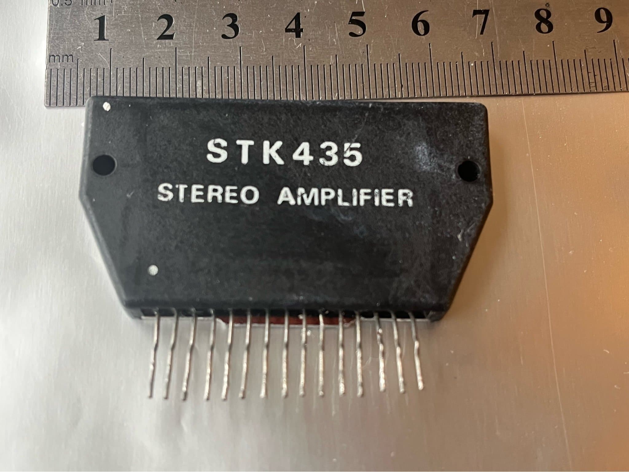 STK435 Stereo Amplifier & 35B1A2