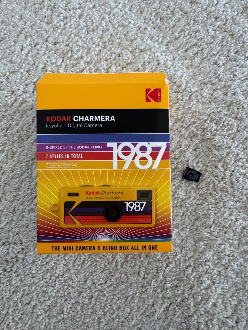Kodak Charmera Nyckelring Digital Kamera