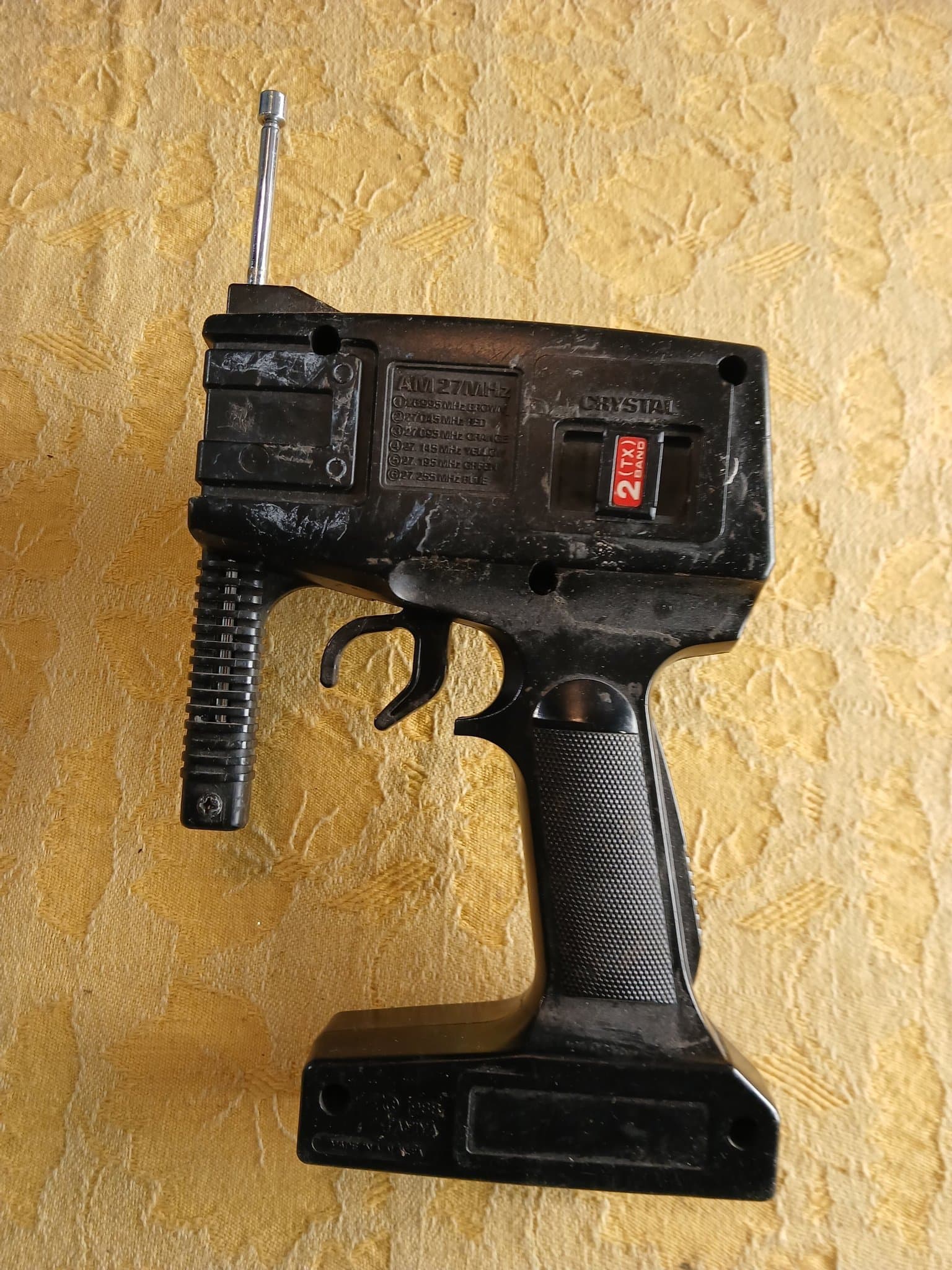 Tamiya Quick Drive (QD) Fjernkontroll | Vintage 27MHz AM Sender | Band 2