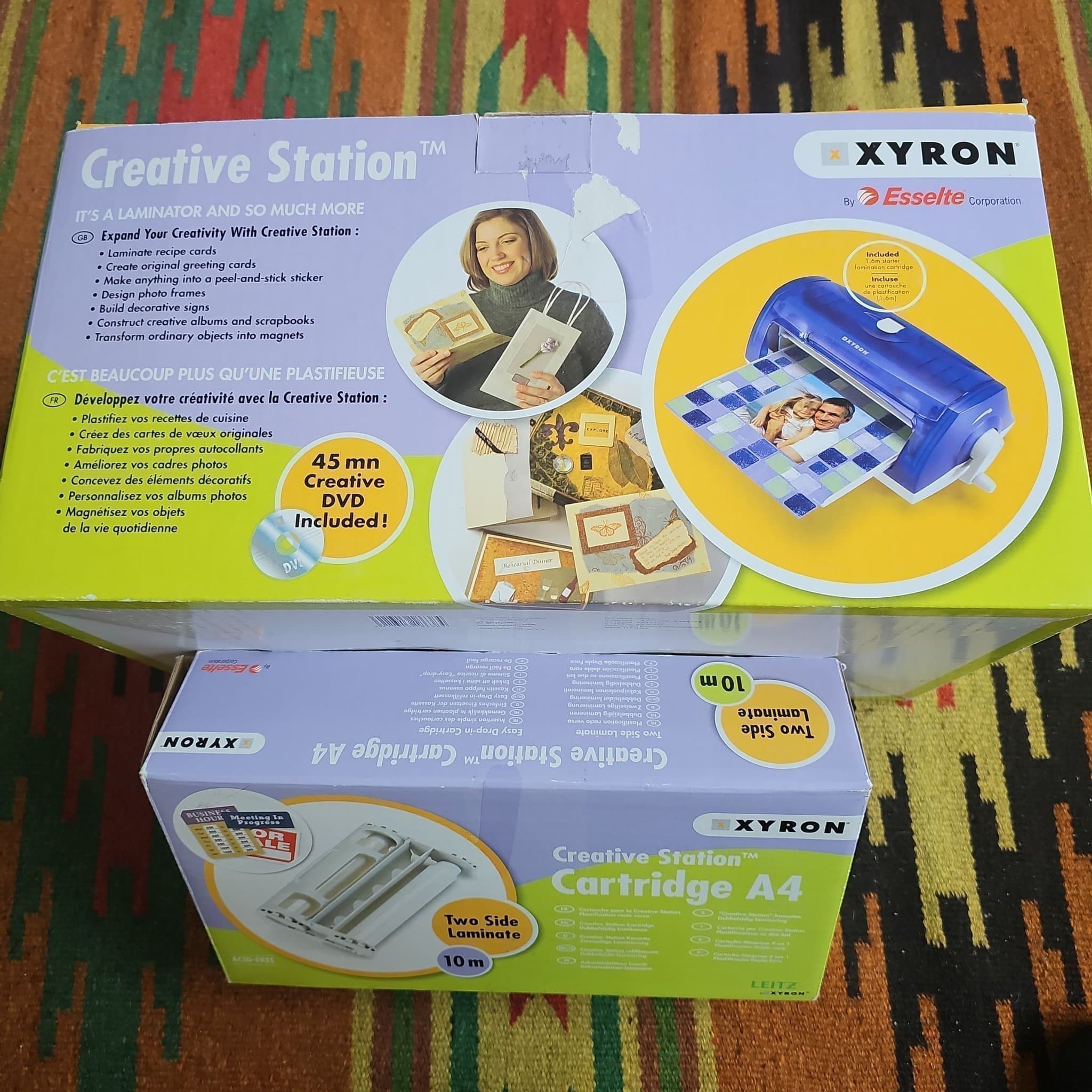 Xyron Creative Laminering Station som funkar utan el/batterier+kassett