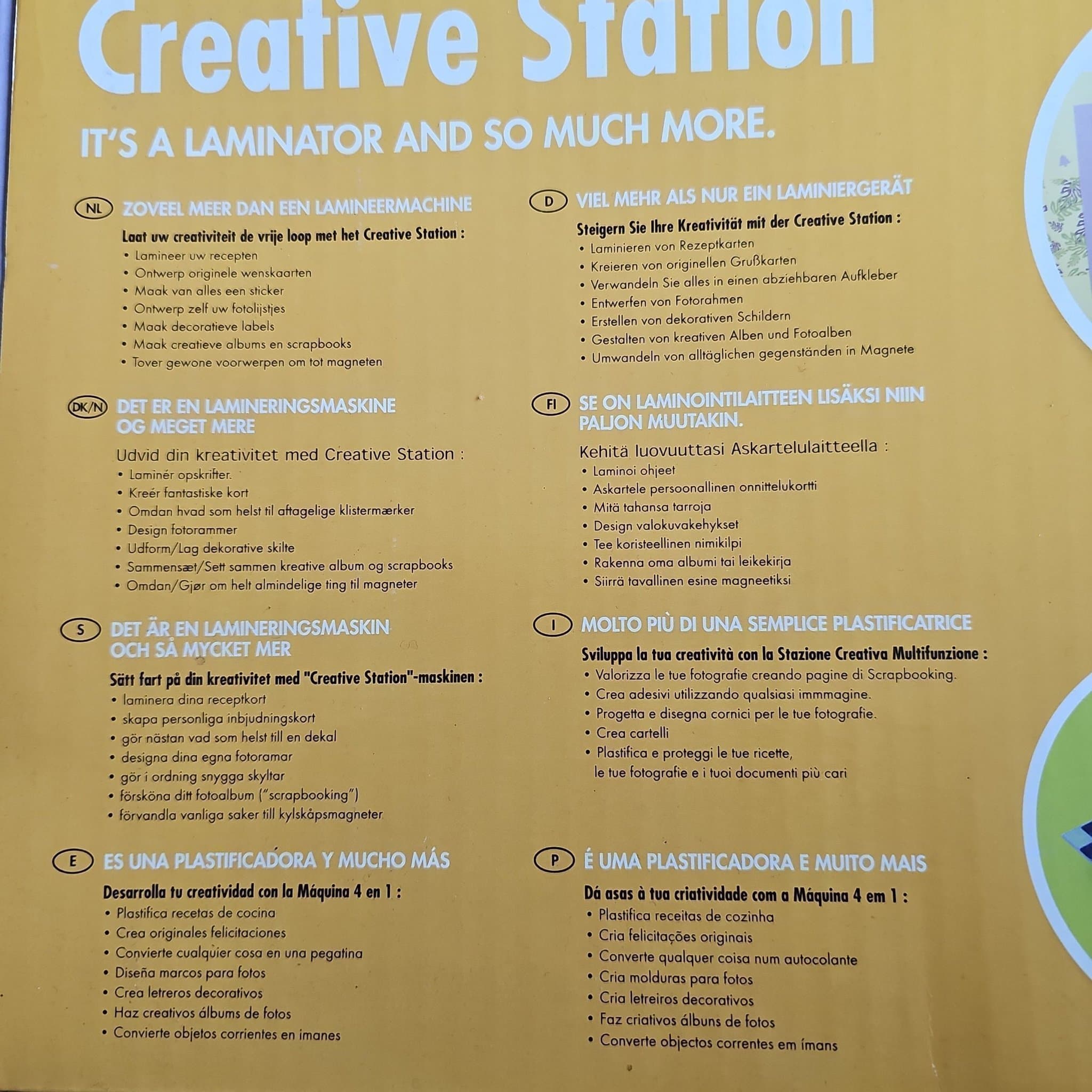 Xyron Creative Laminering Station som funkar utan el/batterier+kassett