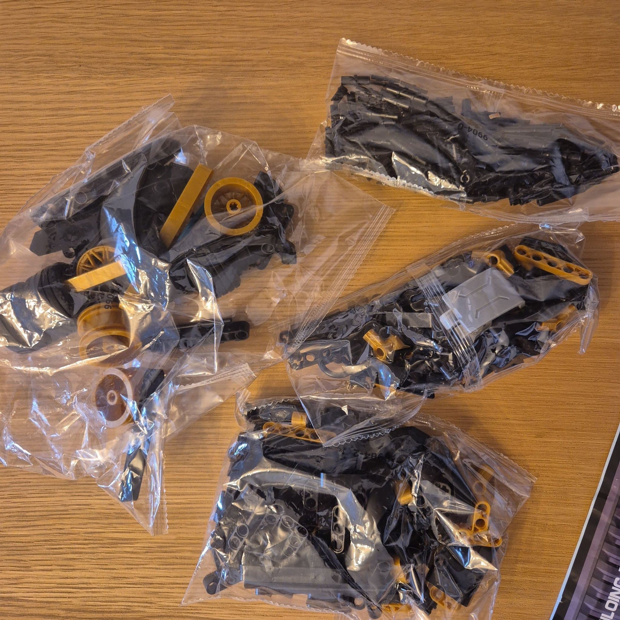 Building Block Supercar Sports Car Model