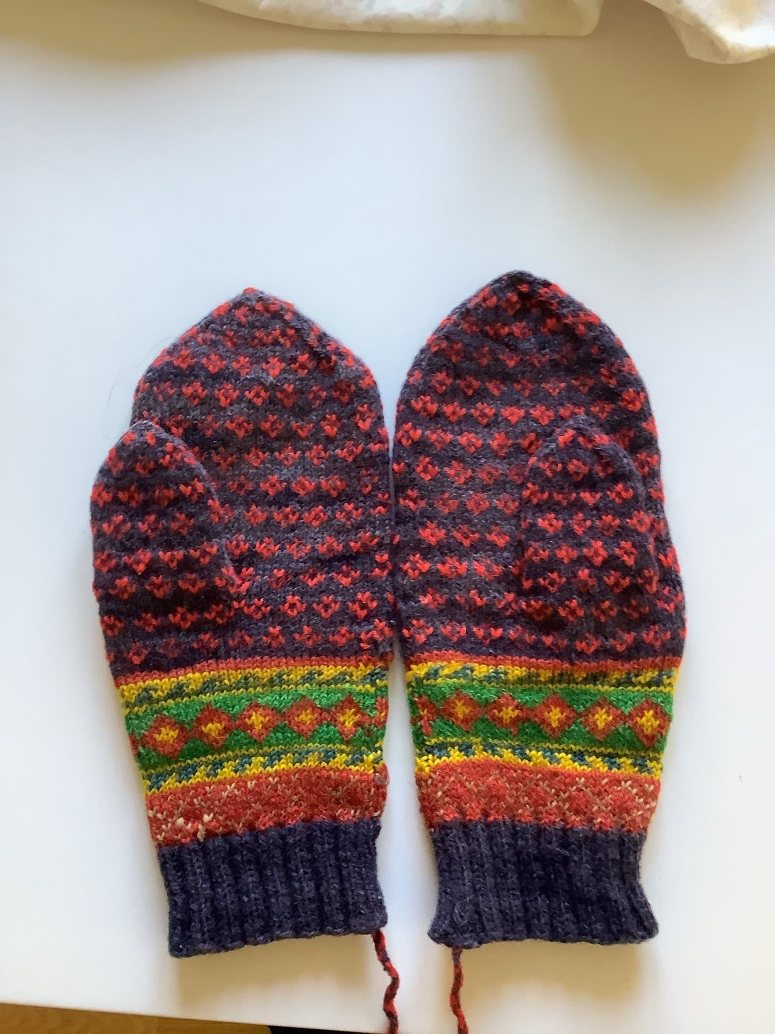 Hemstickade nya vantar