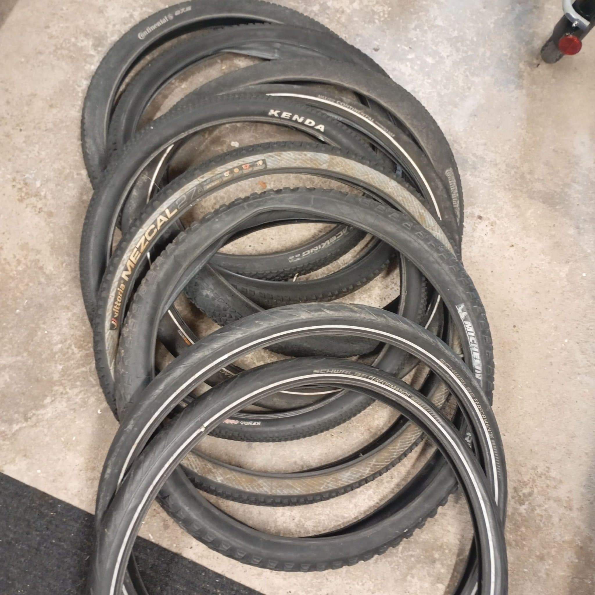 Cykel Däck - Vittoria, Continental, Schwalbe, Kenda, Michelin