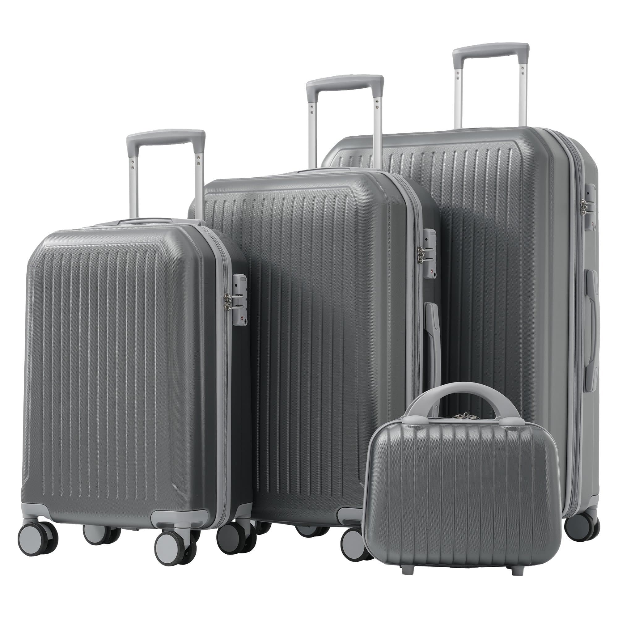 Suitcase (14 inch + 20 inch + 24 inch + 28 inch) – With telescopic metal handles