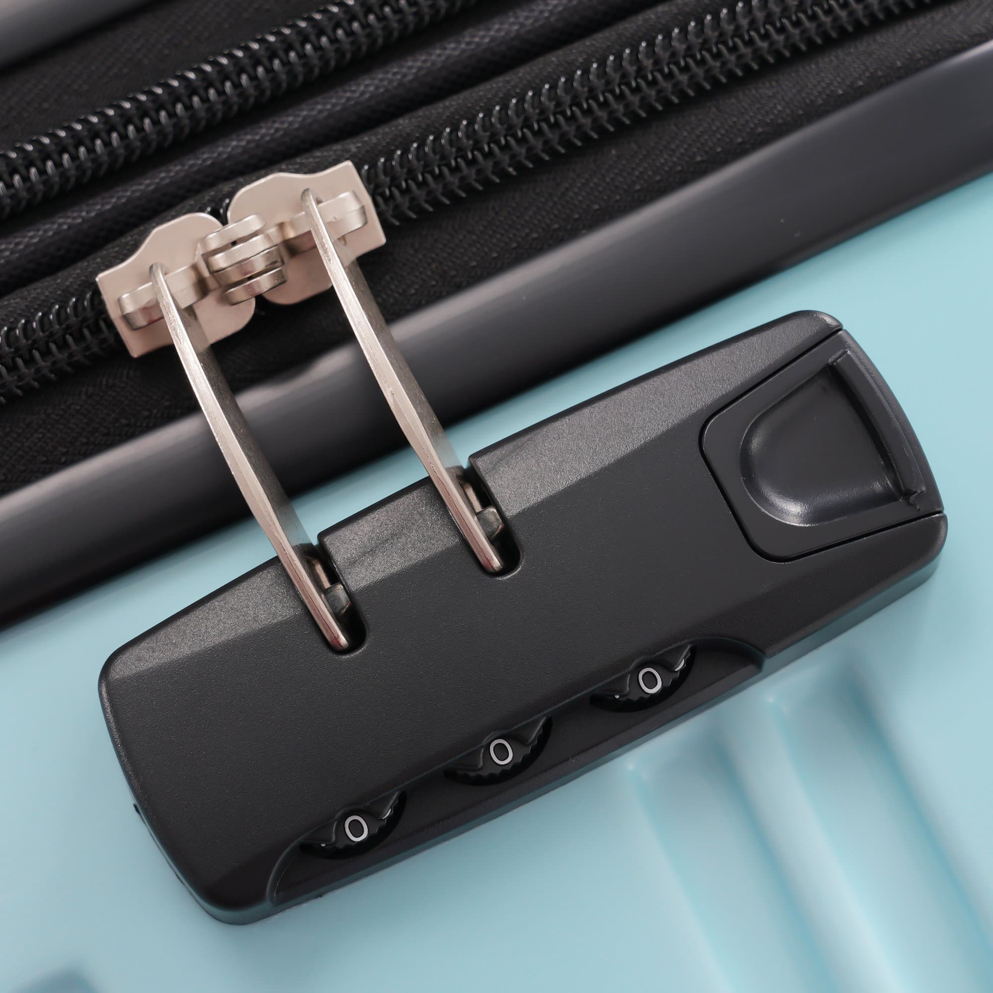 Hard suitcase, rolling suitcase, carry-on luggage, 4 wheels, ABS material