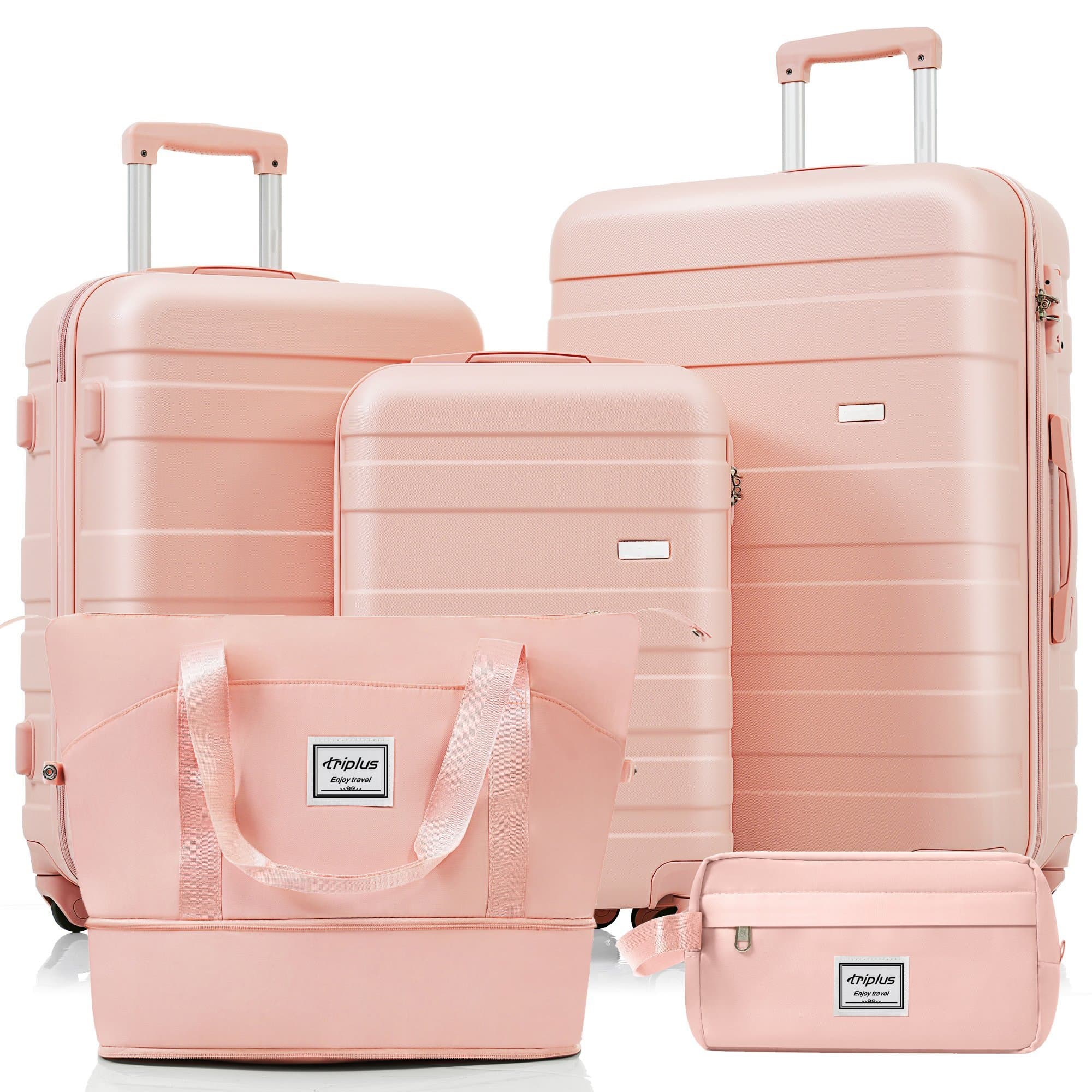 Suitcase set M-L-XL, ABS hard suitcases with spinner wheels and lock