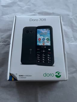 Doro 7011 - Ny / Oöppnad - Knapptelefon