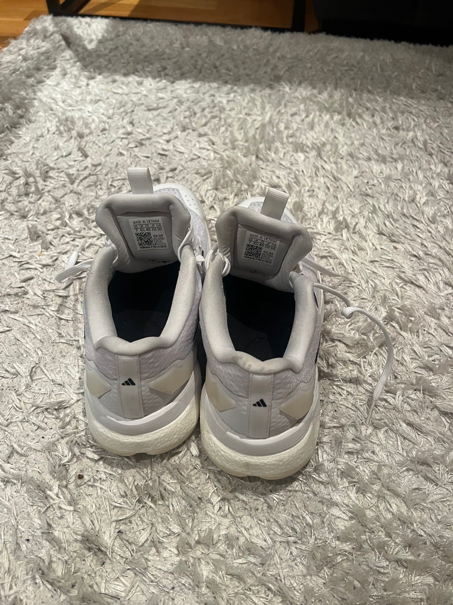 Adidas innebandyskor, Vit, EUR 40